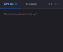 Splines tab